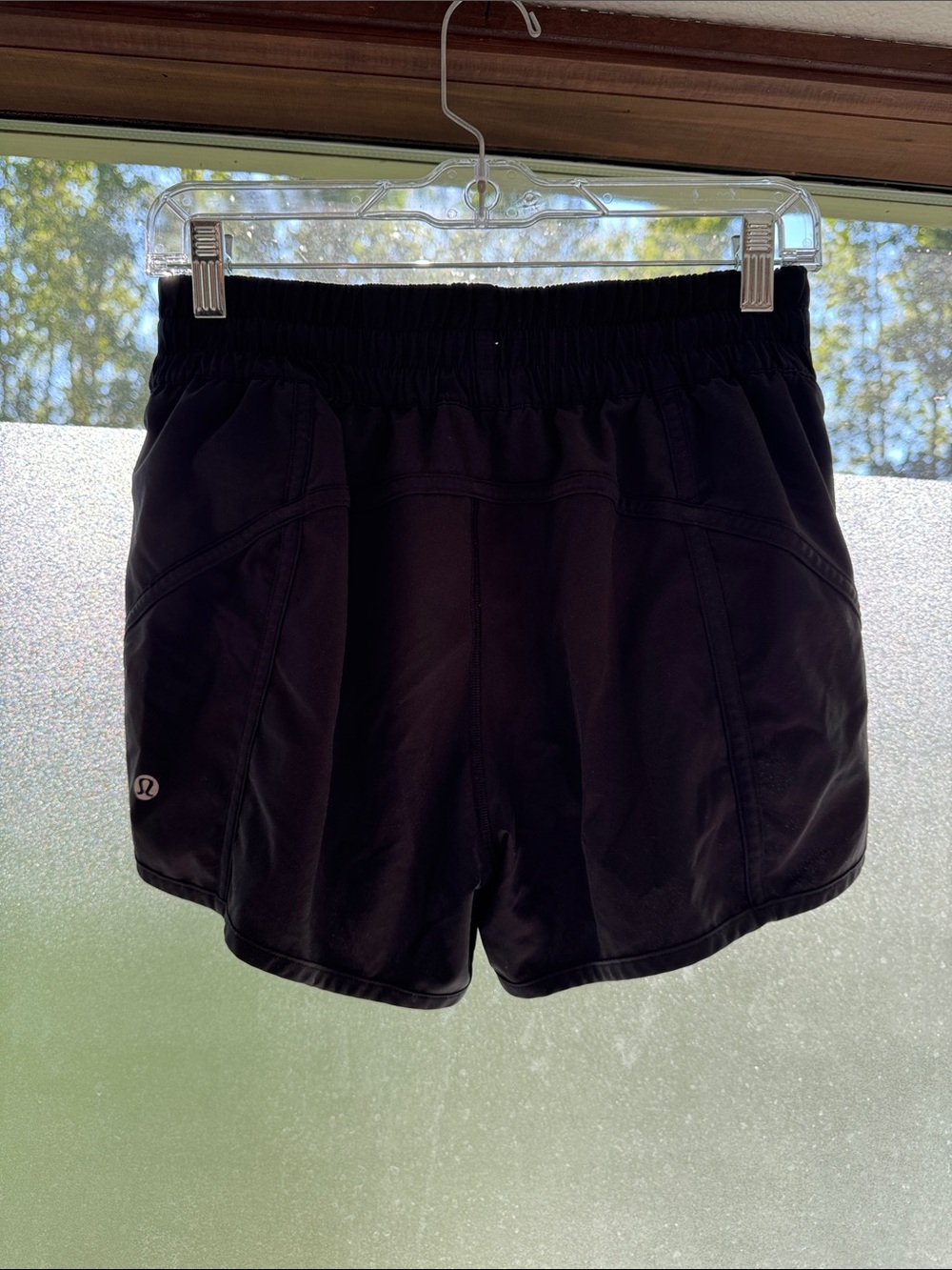 lululemon athletica Black Athletic Shorts with Side Zip Pocket - Picture 2 of 3
